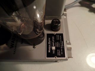 Vintage Western Electric 142D tube amplifier 6L6 pp 5