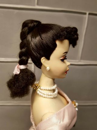 Vintage Barbie ponytail 3 brunette factory braid 6