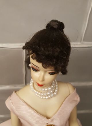 Vintage Barbie ponytail 3 brunette factory braid 7