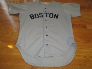Vintage ROGER CLEMENS No.  21 BOSTON RED SOX 75th Anniversary (Size 46) Jersey 2