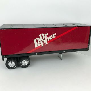Vintage Metal Nylint Dr.  Pepper Tanker Collectible Semi Truck trailer 5