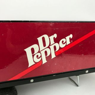 Vintage Metal Nylint Dr.  Pepper Tanker Collectible Semi Truck trailer 6
