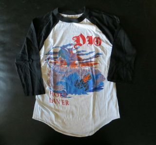 1983 Vintage Dio Concert Shirt: Holy Diver Na Tour: Never Worn,  Nos Gem