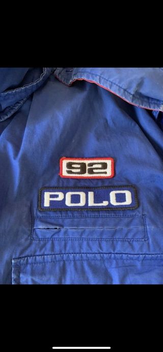 Vintage polo ralph lauren ski 92 Suicide jacket 3