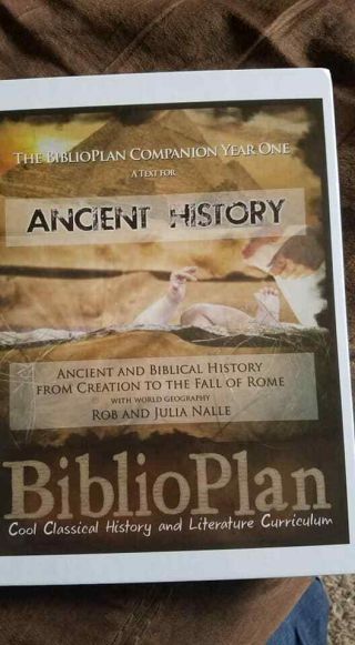 Biblioplan Year 1: Ancient History,  Companion Text,  Family Guide & Discussion Bk