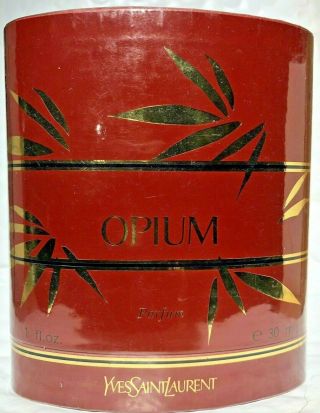Vintage Formula Ysl Opium Pure Parfum Extract 1oz /30ml Box