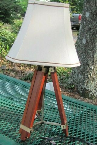 Surveyor Tripod Table Lamp In 26 " - 36 " Extension No Shade