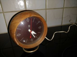 Vintage George Nelson Desk Clock / Howard Miller Chronopak