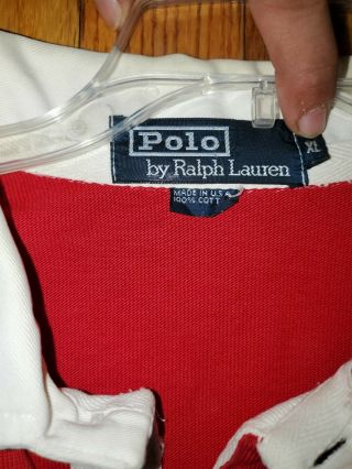 REVISED - Vintage Polo Ralph Lauren Stadium Plate Rugby 5