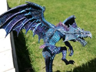 Void Dragon - Dungeons and Dragons/Pathfinders - Ancient Miniature - Painted 3