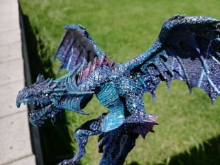 Void Dragon - Dungeons and Dragons/Pathfinders - Ancient Miniature - Painted 4