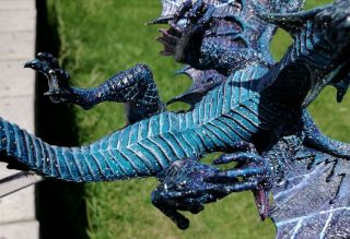 Void Dragon - Dungeons and Dragons/Pathfinders - Ancient Miniature - Painted 5
