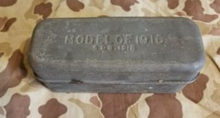 Wwi Model Of 1916 Bacon Ration Tin Can Usmc Marine Corps Army Doughboy Usn Navy