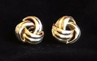 Tiffany Co.  18k Gold Earrings