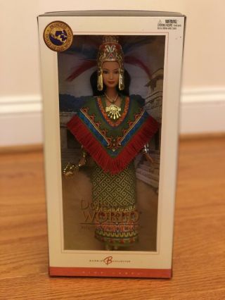 Princess Of Ancient Mexico Barbie Dotw 2004 Dolls Of The World Mattel C2203 Nib