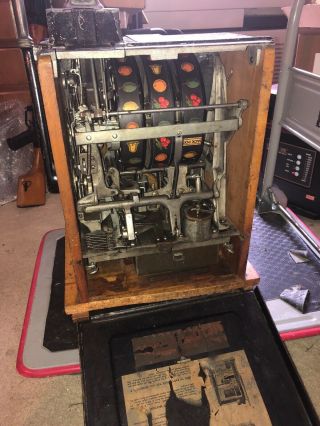 Callie Doughboy Antique Nickel Slot Machine 6