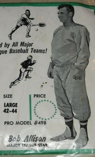 Vintage Oddball Bob Allison Endorsed TRIM - EZ Conditioning Suit Minnesota Twins 3