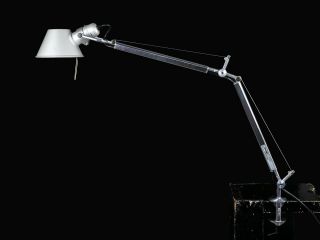 Vintage Artemide Tolomeo Mini Table Lamp Mid Century Designer Lamp Artist Arm