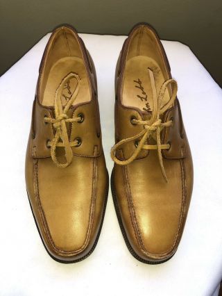 Hermes Custom Made John Lobb Tank Buffalo Shoes Men’s Size 9 Us With Shoe Trees