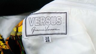 Versus Gianni Versace jacket vintage print rare Baroque Bomber Size 34/48 4