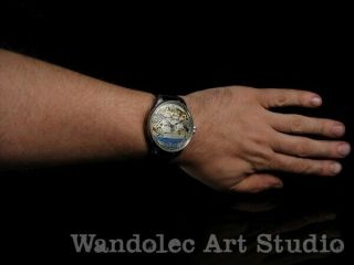 CORTEBERT Vintage Men ' s Wrist Watch Skeleton Noble Design Mens Wristwatch Swiss 12