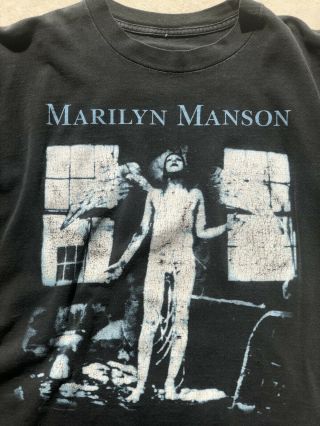 Vintage Marilyn Manson T Shirt Xl