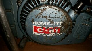 Vintage HOMELITE C - 51 Chainsaw w/18 