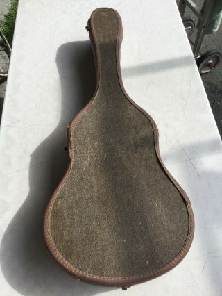 Vintage 1964 Silvertone Sunburst Acoustic Guitar Made in USA in Case 2