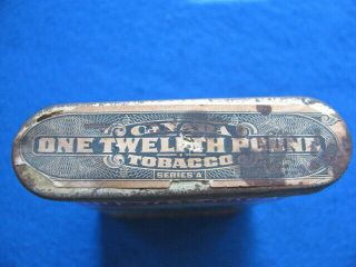 Vintage,  rare,  FOREST,  STREAM “FLY - FISHING” pocket tobacco tin 8