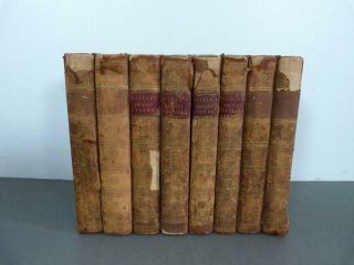 The Ancient History Of The Egyptians,  Carthaginians Etc Mr Rollin,  8 Vols 1800