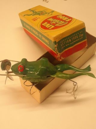 Live Action Frog Lure And Box 5