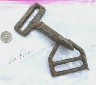 Ww2 Us D - Day Paratrooper Claw & Main Hook From La Fière Normandy