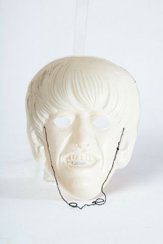 Vintage 1964 Ben Cooper Ringo Starr Mask Halloween Costume The Beatles NEMS ENT 3