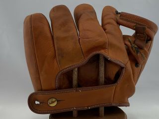 Vintage Ted Williams Wilson A2210 Baseball Glove Split Finger Autograph Model 2