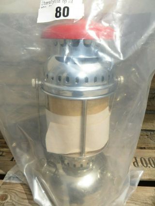 vintage optimus 200 cp pressure lantern,  orginal shade and tools 2