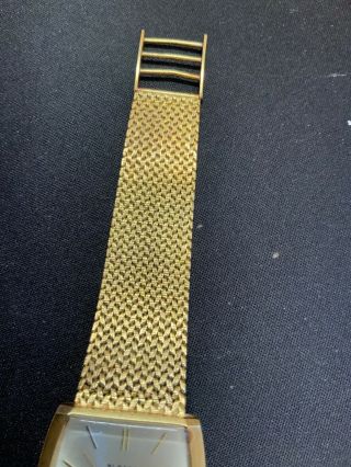 Nava Incabloc Swiss 14 ct Solid Gold Automatic Vintage Watch (circa 1970’s) 61g. 7