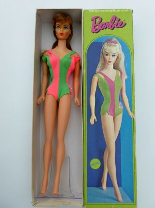 Vintage 1969 Standard/teen - Age Fashion Model Barbie 1190