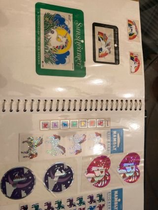 Vintage Puffy Love Unicorn Rainbows Holographic Prism Stickers Decals W/ Bonus 9
