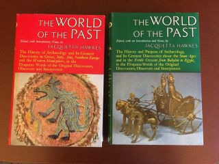 The World Of The Past By Jacquetta Hawkes - 2 Volume Set/slipcase - 1963 - Illustrated
