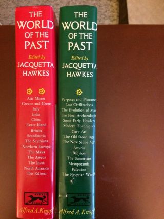 The World of The Past by Jacquetta Hawkes - 2 Volume Set/Slipcase - 1963 - Illustrated 3