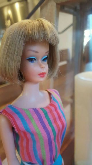 Vintage long haired American Girl Barbie Silver Ash W/box 9