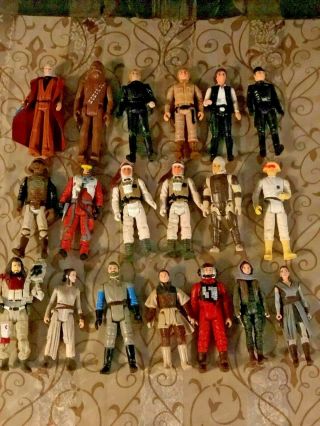 Collectors vintage STAR WARS FIGURES 6