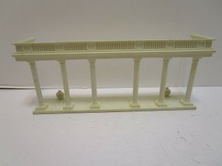Vintage Marx Battle Of The Blue & The Gray Mansion Portico Play Set Part