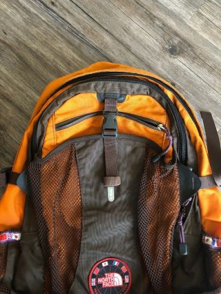 The North Face Vintage 1990 Nunatak Trans Antartica Backpack Orange Brown RARE 3