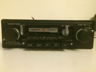 Pioneer Kp - 9000 Vintage Cassette Oldschool Stereo Car Radio