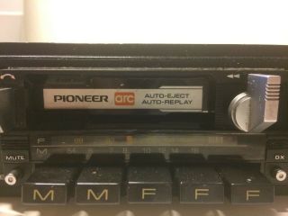 Pioneer KP - 9000 vintage cassette oldschool stereo car radio 7