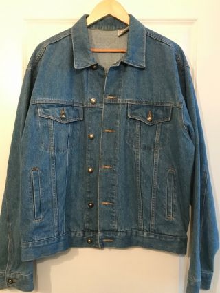 John Lennon Imagine Tour Jacket Vintage Jean X - Large 3