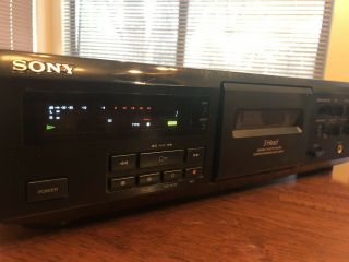 Sony Tc - Ke500s Vintage Cassette Deck - Serviced - Cleaned - Aligned -