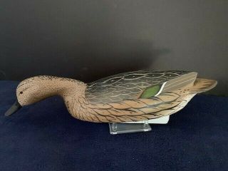 Vintage Wood Hunting Duck Decoy,  Bill Goenne