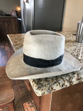 Vintage Biltmore Grand Beaver Grizly Felt Hat